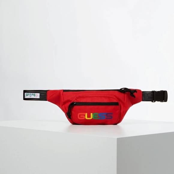 New GUESS X J BALVIN LOGO BELT BAG - Picture 2 of 6